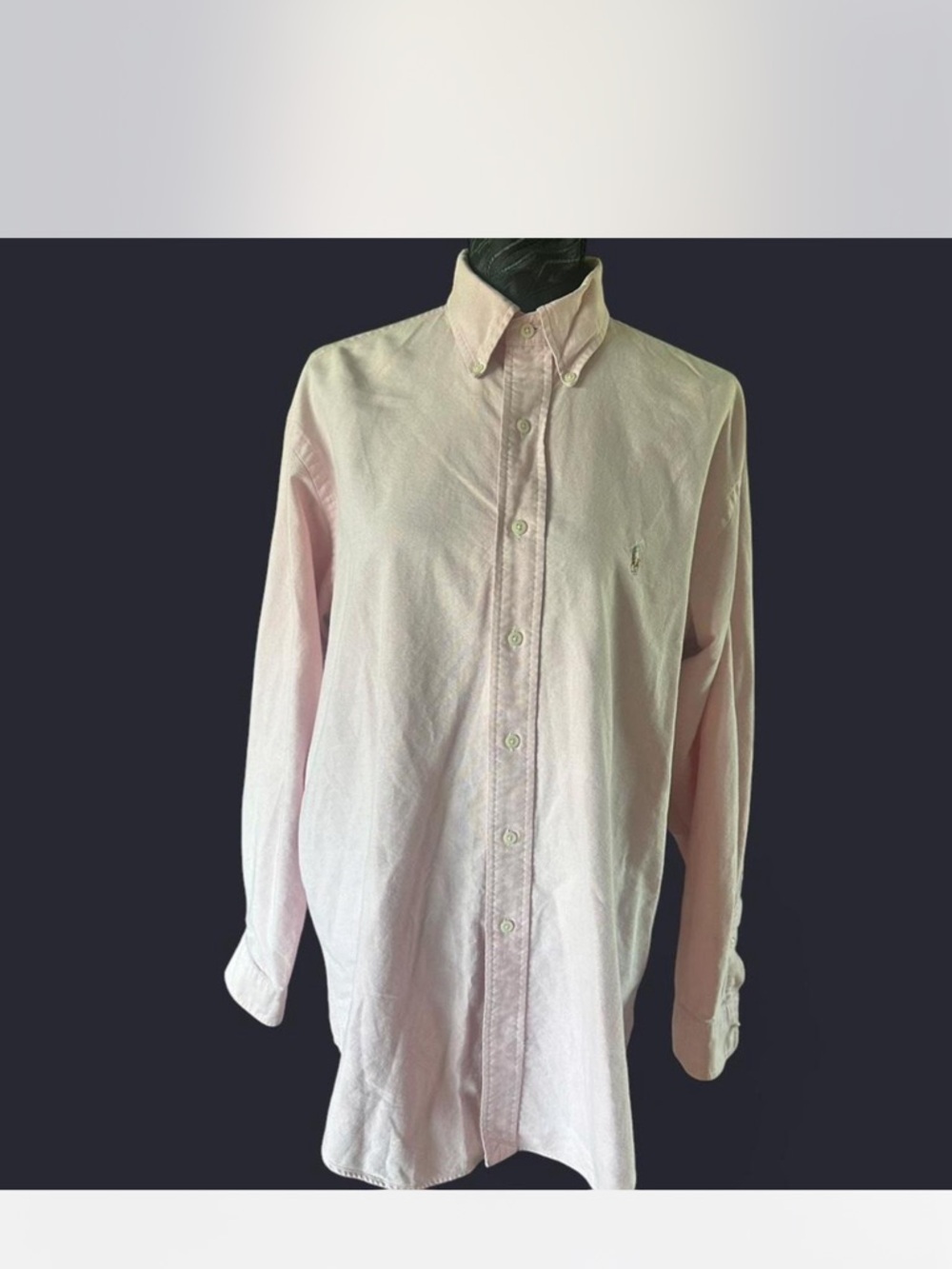 Ralph Lauren Light Pink Button-Down Dress Shirt